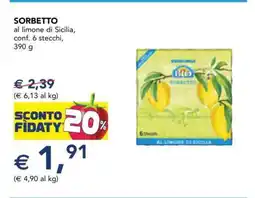 Esselunga Sorbetto offerta