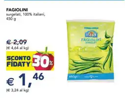 Esselunga Fagiolini offerta