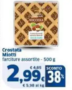Sigma Crostata Miotti offerta