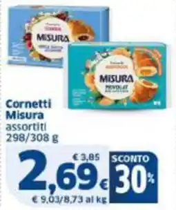 Sigma Cornetti Misura assortiti offerta