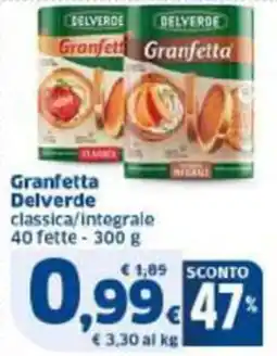 Sigma Granfetta Delverde offerta
