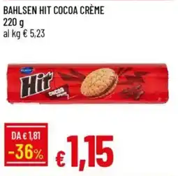 Galassia Bahlsen hit cocoa crème offerta