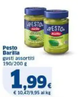 Sigma Pesto Barilla offerta