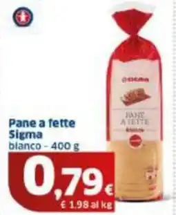 Sigma Pane a fette Sigma blanco offerta