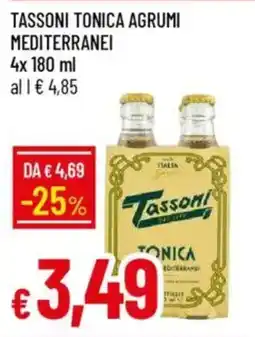 Galassia Tassoni tonica agrumi mediterranei offerta