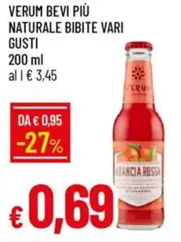 Galassia Verum bevi più naturale bibite vari gusti offerta