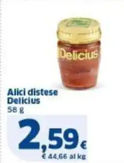 Sigma Alici distese Delicius offerta