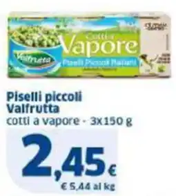 Sigma Piselli piccoli Valfrutta offerta