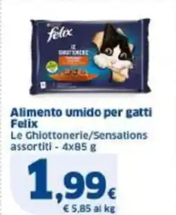 Sigma Alimento umido per gatti Felix offerta