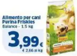 Sigma Allmento per cani Purina Friskies Balance offerta