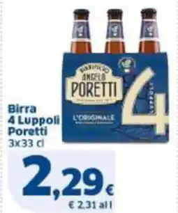 Sigma Birra 4 Luppolis Poretti offerta