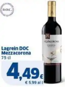 Sigma Lagrein DOC Mezzacorona offerta