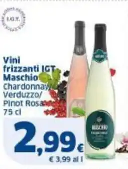 Sigma Vini frizzanti IGT Maschio offerta