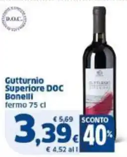 Sigma Gutturnio Superiore DOC Bonelli offerta