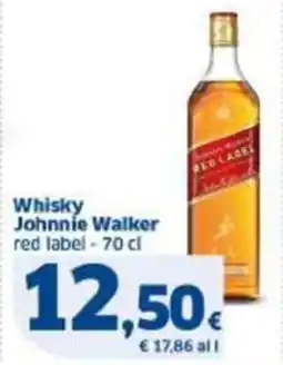 Sigma Whisky Johnnie Walker offerta