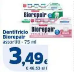 Sigma Dentifricio Biorepair offerta