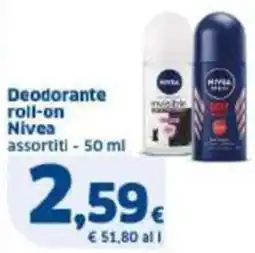 Sigma Deodorante roll-on Nivea offerta