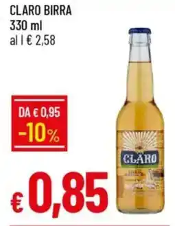 Galassia Claro birra offerta
