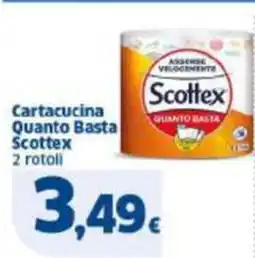 Sigma Cartacucina Quanto Basta| Scottex offerta