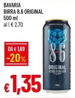 Galassia Bavaria birra 8.6 original offerta