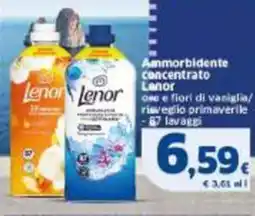 Sigma Ammorbidente concentrato Lenor offerta