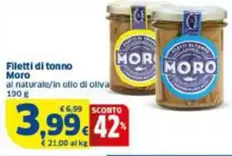 Sigma Filetti di tonno Moro offerta