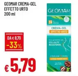 Galassia Geomar crema-gel effetto urto offerta