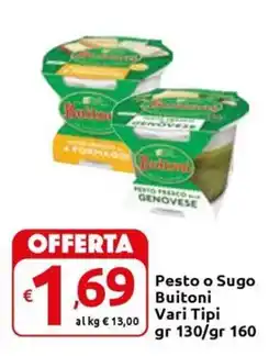 Carrefour Express Pesto o Sugo Buitoni Vari Tipi offerta