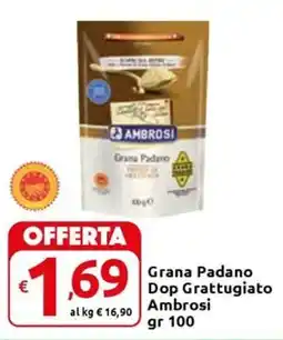 Carrefour Express Grana Padano Dop Grattugiato Ambrosi offerta
