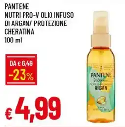 Galassia Pantene nutri pro-v olio infuso di argan/ protezione cheratina offerta