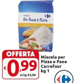 Carrefour Express Miscela per Pizza e Pane Carrefour offerta