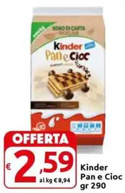 Carrefour Express Kinder Pan e Cioc offerta