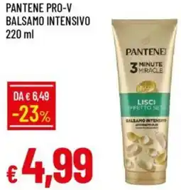 Galassia Pantene pro-v balsamo intensivo offerta