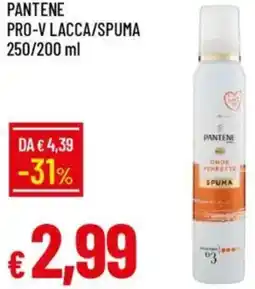 Galassia Pantene pro-v lacca/spuma offerta
