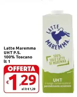 Carrefour Express Latte Maremma UHT P.S. 100% Toscano offerta