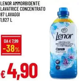 Galassia Lenor ammorbidente lavatrice concentrato 87 lavaggi offerta