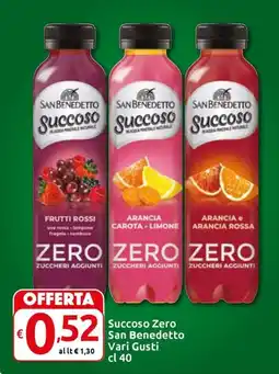 Carrefour Express Succoso Zero San Benedetto Vari Gusti offerta