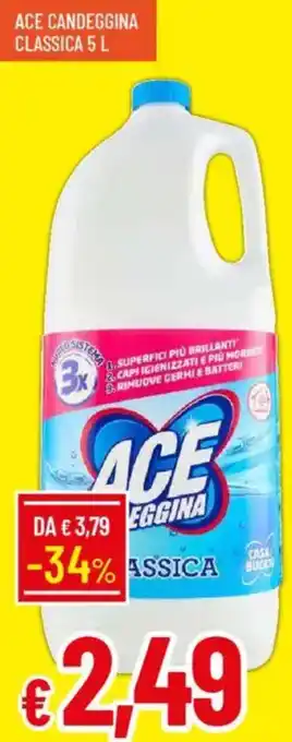 Galassia Ace candeggina classica offerta