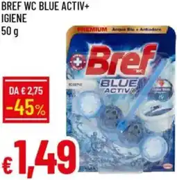 Galassia Bref wc blue activ+ igiene offerta