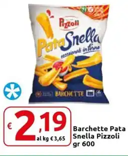 Carrefour Express Barchette Pata Snella Pizzoli offerta