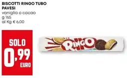 Pam Biscotti ringo tubo PAVESI offerta