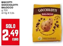 Pam Biscotti gocciolotti BALOCCO offerta