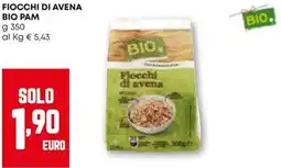 Pam Fiocchi di avena bio PAM offerta