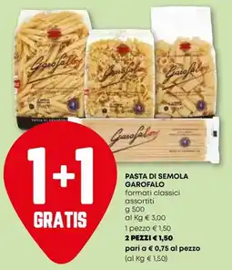 Pam Pasta di semola GAROFALO offerta