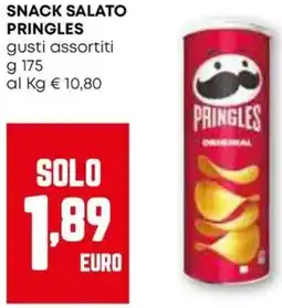 Pam Snack salato PRINGLES offerta