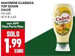 Pam Maionese classica top down CALVÉ offerta