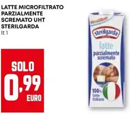 Pam Latte microfiltrato parzialmente scremato UHT STERILGARDA offerta