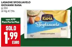 Pam Lasagne sfogliavelo GIOVANNI RANA offerta