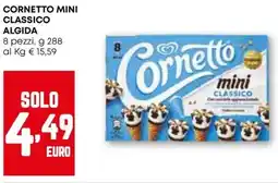 Pam Cornetto mini classico ALGIDA offerta
