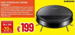 Galassia Robot aspirapolvere samsung powerbott offerta